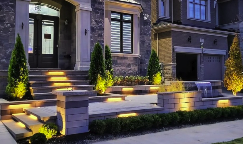 retaining walls and steps, outdoor living